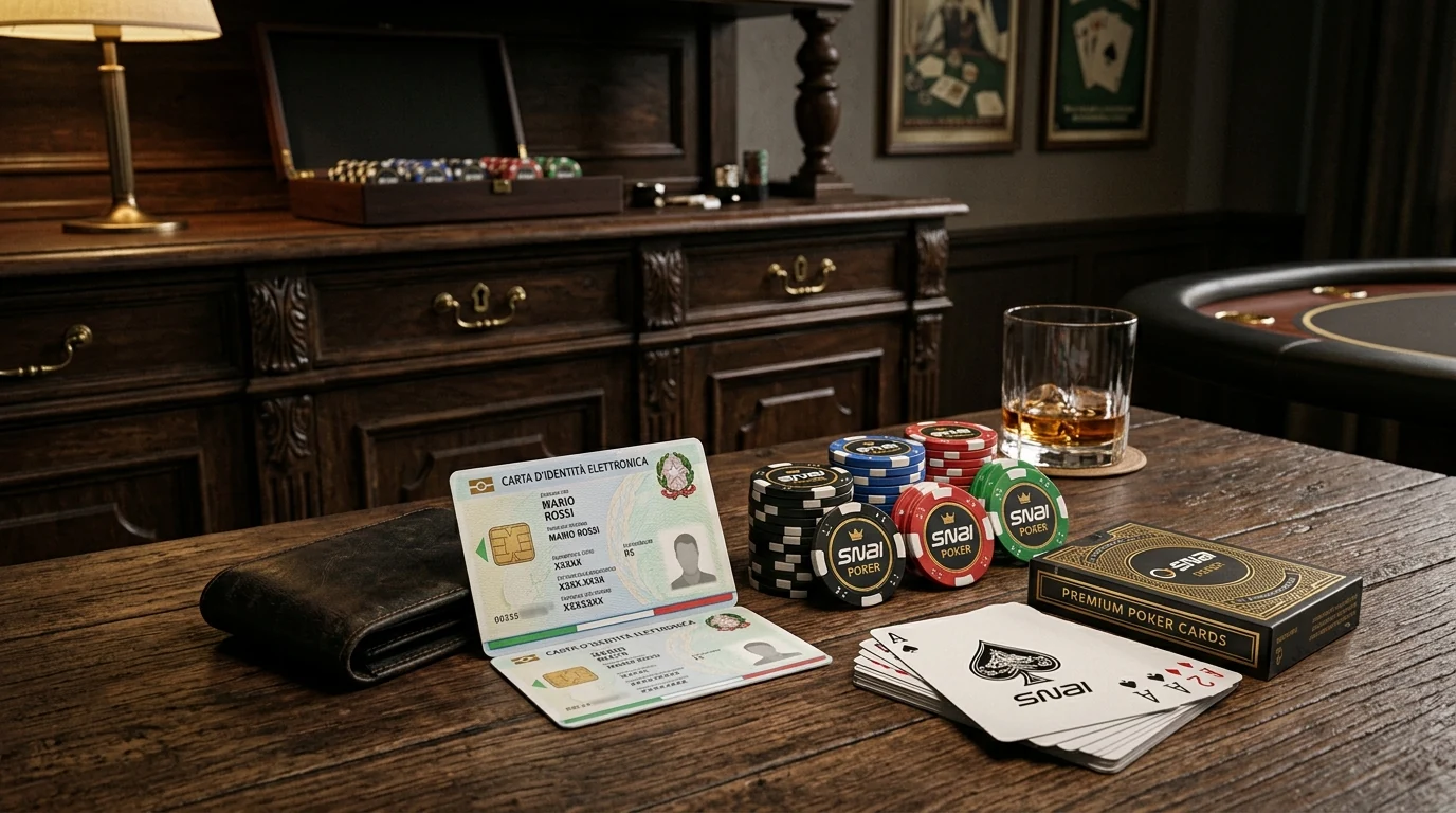 snai poker — SNAI Poker: Apertura del Conto